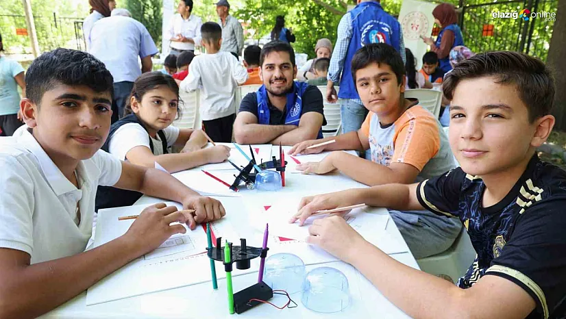 Elazığ'da 'Bir Çocuk Gelsin Uçağa Dokunsun' projesi