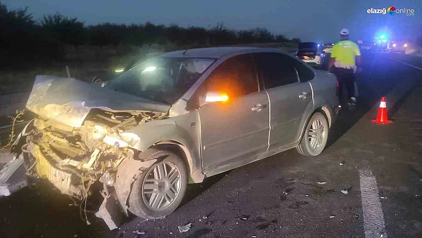 Malatya'da iki otomobil çarpıştı: 1 yaralı