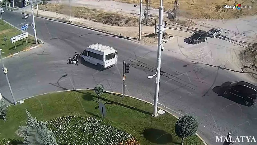 Malatya'daki kazalar kameralarına yansıdı