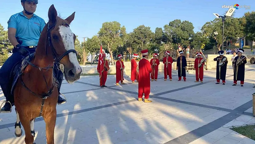 O anları görenler adeta Osmanlı dönemine gitti