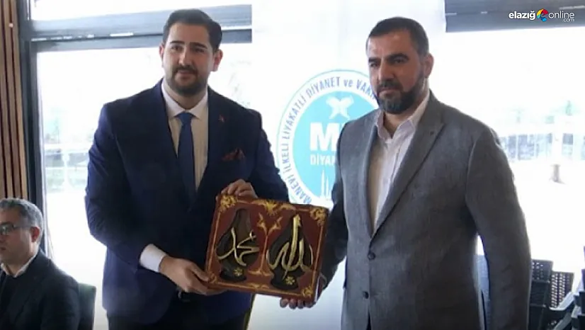 Mil Diyanet-Sen Elazığ'da bayrak değişimi: Alper Tıraş görevi devraldı