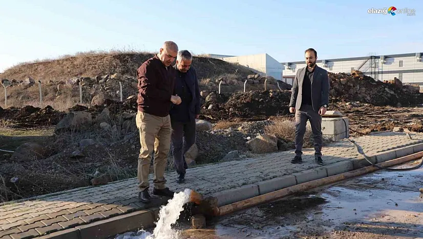 Tekstil İhtisas OSB'ye yeni sondaj kuyusu açıldı
