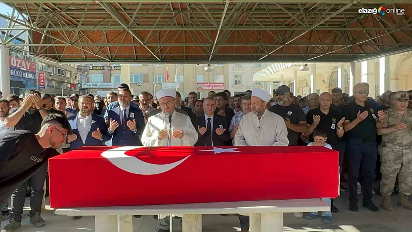 Elazığ'da Hüzünlü Tören: Şehit Polis Bilal Çam'a Son Görev!