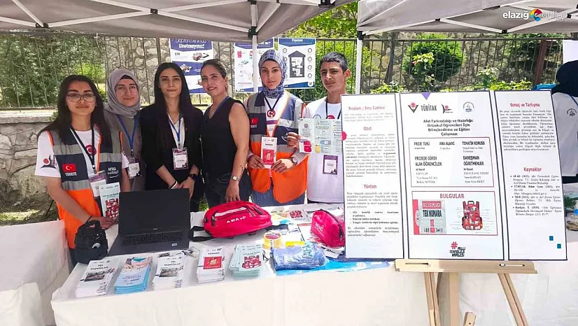 Tunceli Öğrencileri Deprem Bilincini TÜBİTAK 4006 Bilim Fuarı'nda Anlattı!