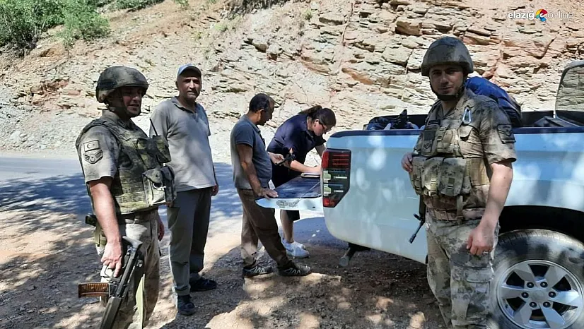 Tunceli'de tırıvırı ve serpme ile av yapan 4 kişiye 21 bin lira para cezası