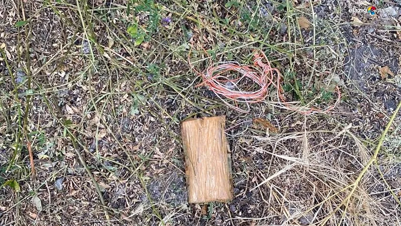 Tunceli'de tuzaklanmış EYP düzeneği bulundu