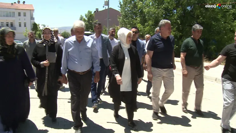 Vekil Balık'tan Baskil'e ziyaret