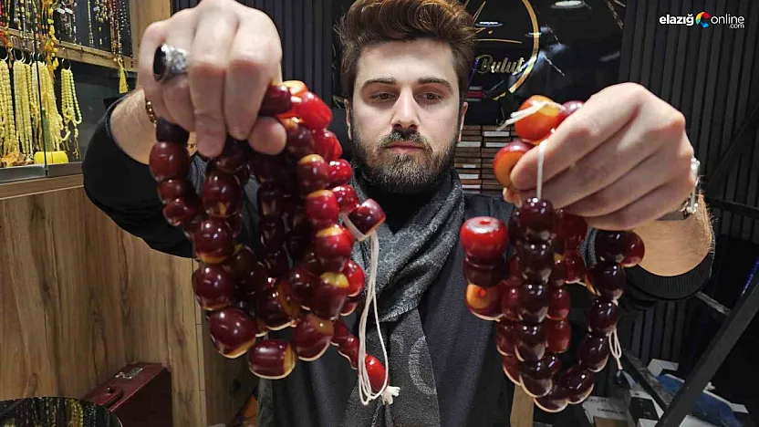 Tespih dünyasının gözü Elazığ'da! 6 kilodan sadece 2 kilo kalacak