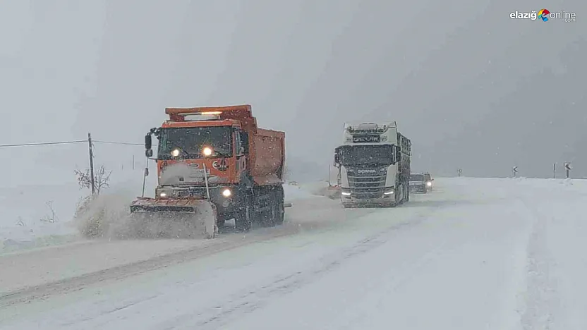 Ağır vasıtalara geçici yasak: Elazığ'ı Diyarbakır'a bağlayan yolda kritik önlem