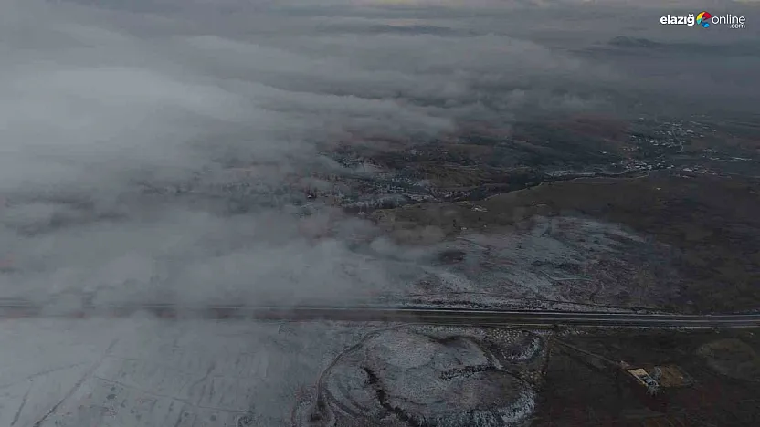 Tarihi Harput'ta üç mevsim bir arada