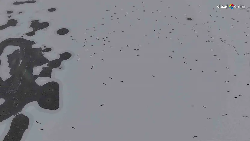 Termometreler çakıldı, Cip Barajı dondu: yürümek değil izlemek bile üşütüyor