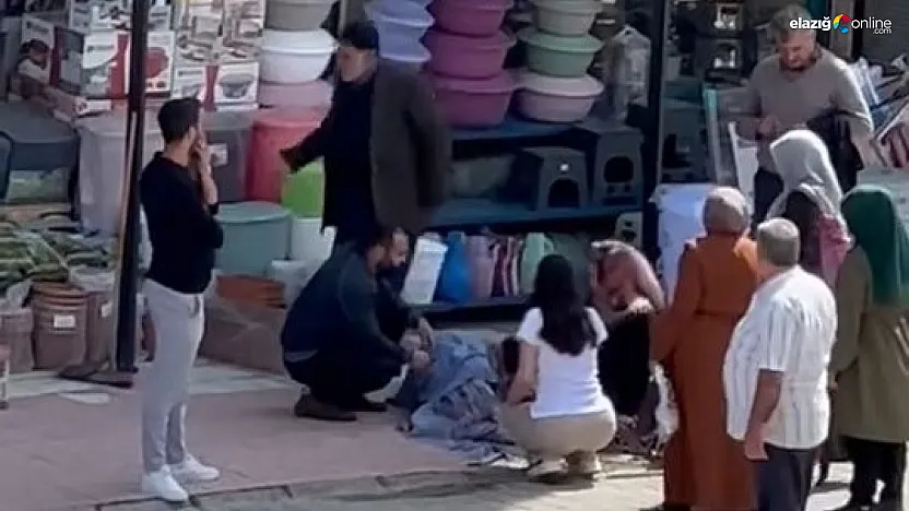 Elazığ'da Korkutan Anlar! Cam Silerken Düşen Kadın Yaralandı!