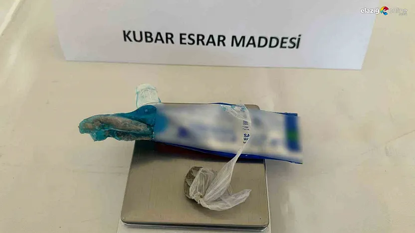 Narkotik Köpeği Zıh Yine İş Başında! Elazığ'da Zehir Tacirine Geçit Yok!