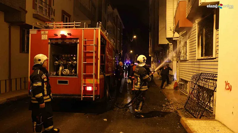 Elazığ'da yangın: 2 kişi hastanelik oldu