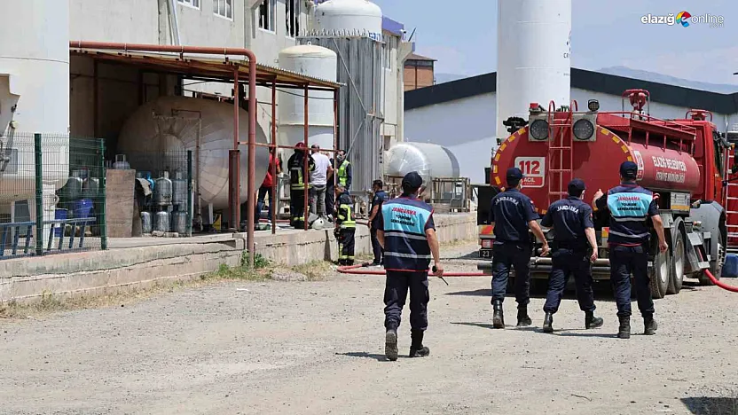 Elazığ OSB'de Patlama! UMKE, AFAD ve İtfaiye Olay Yerinde!