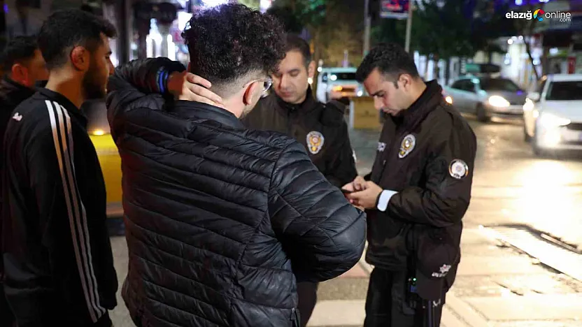 Elazığ'da huzur mesaisi: Bir haftada 213 gözaltı, 13 tutuklama!