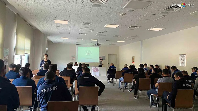 ŞÖNİM, Elazığ'da Kadına Yönelik Şiddetle Mücadele Eğitimlerini Sürdürüyor!