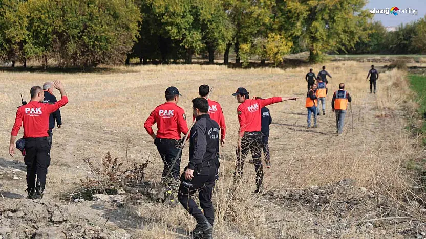 Elazığ'da Kayıp Veysel'i Bulmak İçin AFAD, PAK ve UMKE Seferber Oldu!