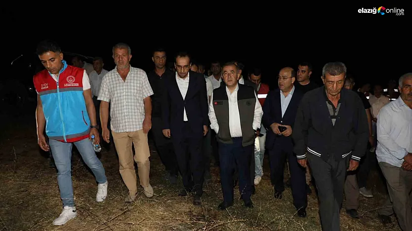 Kovancılar Ekinözü Köyünde Çıkan Yangın Kontrol Altına Alındı!