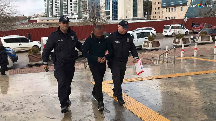 Elazığ'da makaron ve tütün çalan zanlı yakalandı