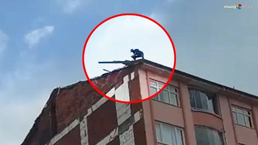 Elazığ'da 'Ölümle Dans' Kameralara Böyle Yansıdı!