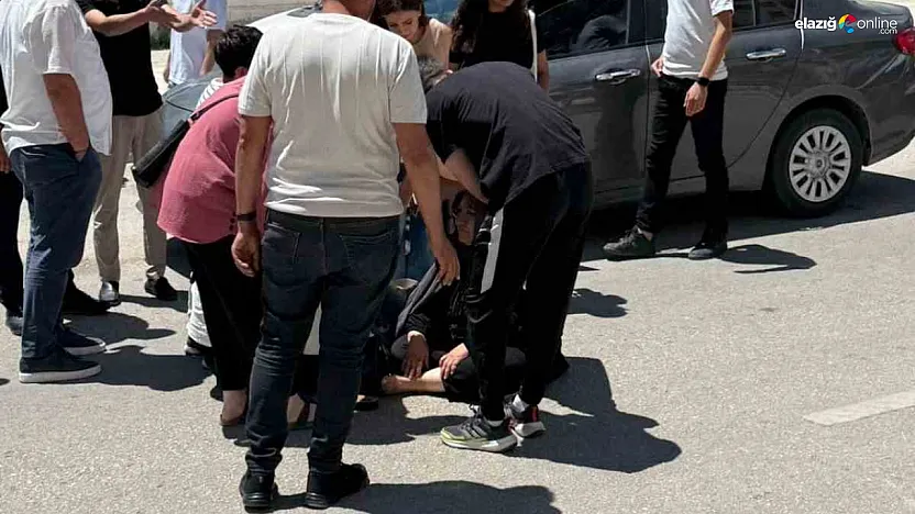 Karşıya Geçmek İstedi, Otomobil Çarptı!