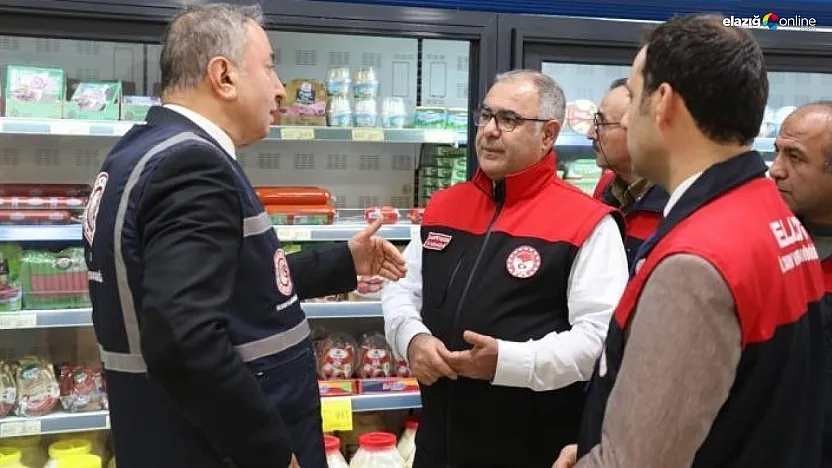 Elazığ'da Ramazan denetimi: İl Tarım Müdürlüğü ekipleri sahaya indi