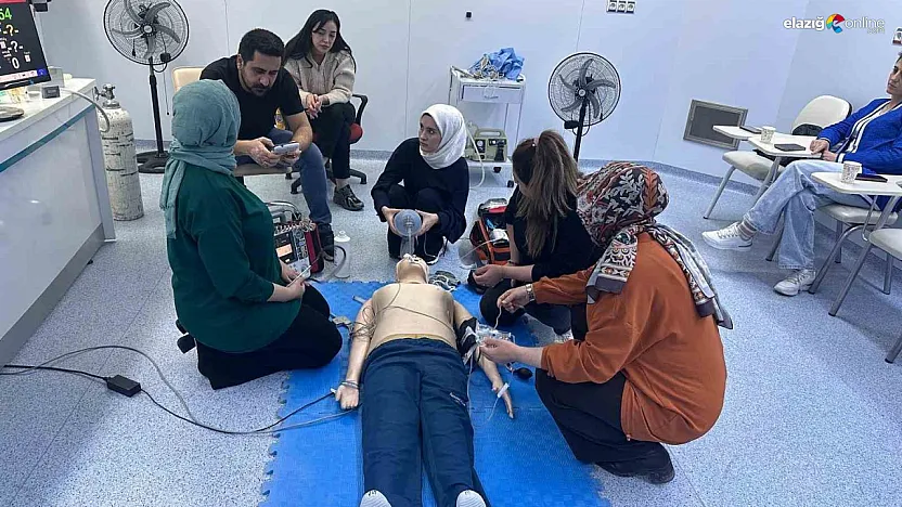 Elazığ'da sağlık personeline kritik eğitim: Acil müdahalede saniyelerle yarışacaklar