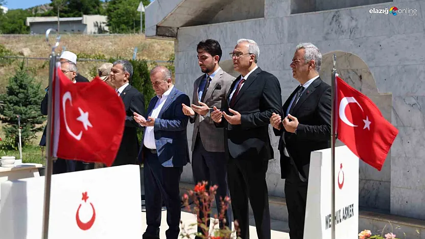 Elazığ Protokolünden Kurban Bayramı Arifesinde Şehitlere Vefa!