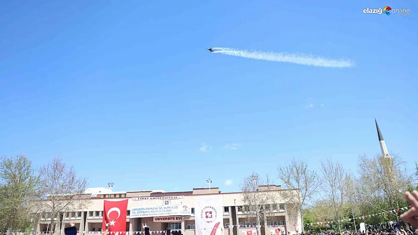 SOLOTÜRK'ün Muhteşem Gösterisi Elazığ Semalarına Damgasını Vurdu!