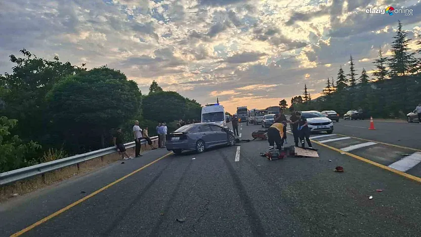 Elazığ-Malatya Karayolunda Feci Kaza: 1 Ölü, 1 Yaralı!