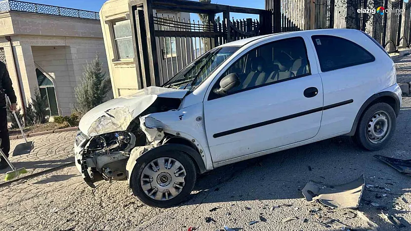 Elazığ'da iki aracın çarpıştığı kazada bir kişi yaralandı
