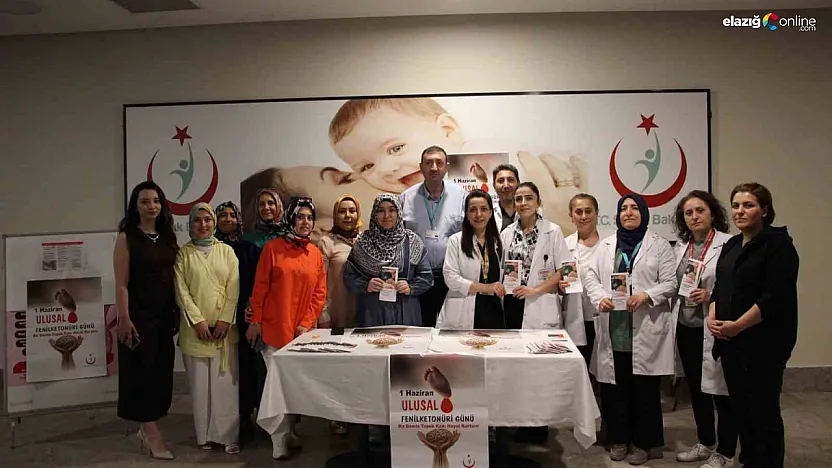 Fethi Sekin Şehir Hastanesi'nde Fenilketonüri Farkındalığı Artıyor!