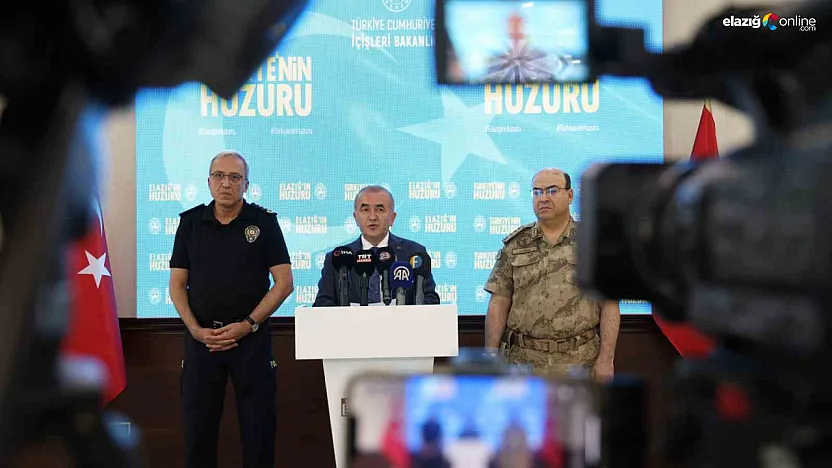 Elazığ Valiliği'nden Kritik Güvenlik Raporu: İşte Güncel Veriler!