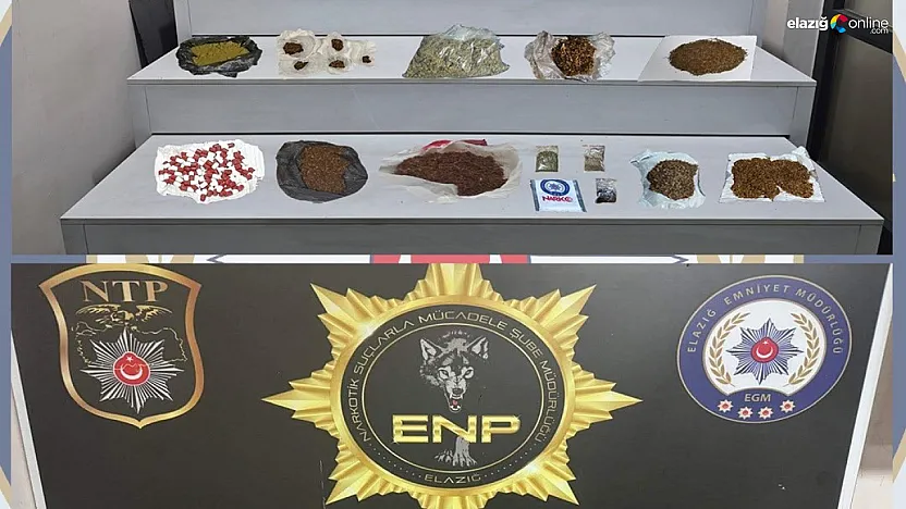 Elazığ'da Uyuşturucuya Geçit Yok: Narkotik Ekiplerinden Operasyon!