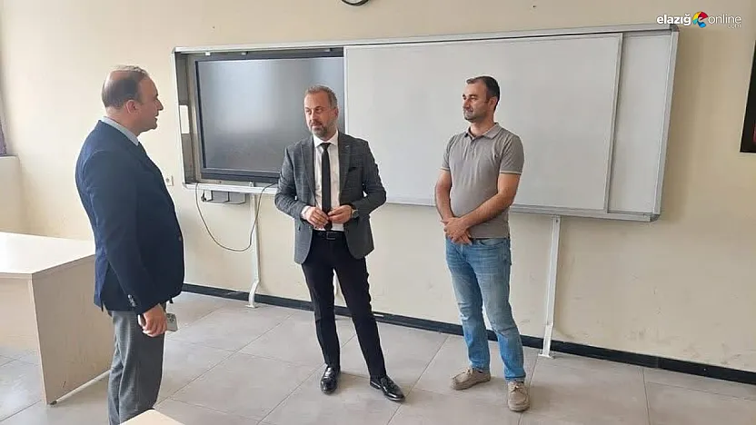 İl Milli Eğitim Müdürü Şahin Sahaya İndi: Elazığ'da Eğitim Öncesi Denetim!