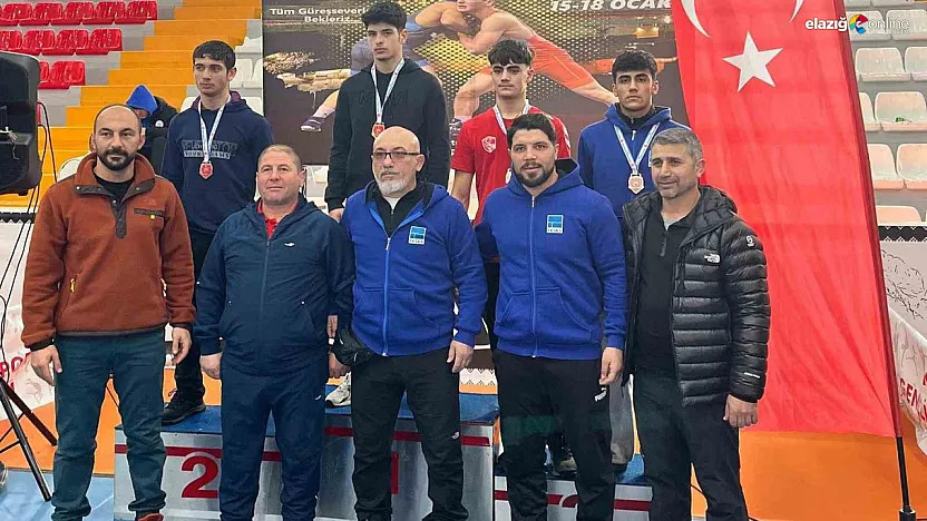 Kars'ta Elazığ rüzgarı: 3 genç güreşçi devler liginde