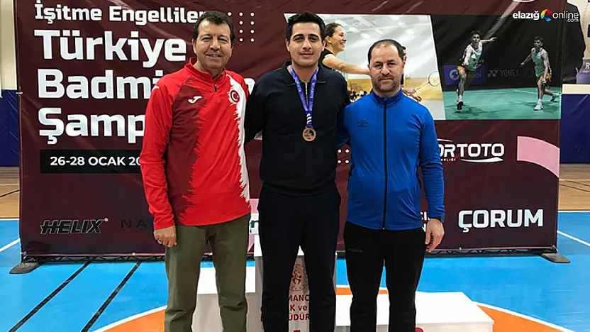 Engelleri raketiyle aştı! Elazığlı Baygeldi Türkiye'nin en iyileri arasına girdi