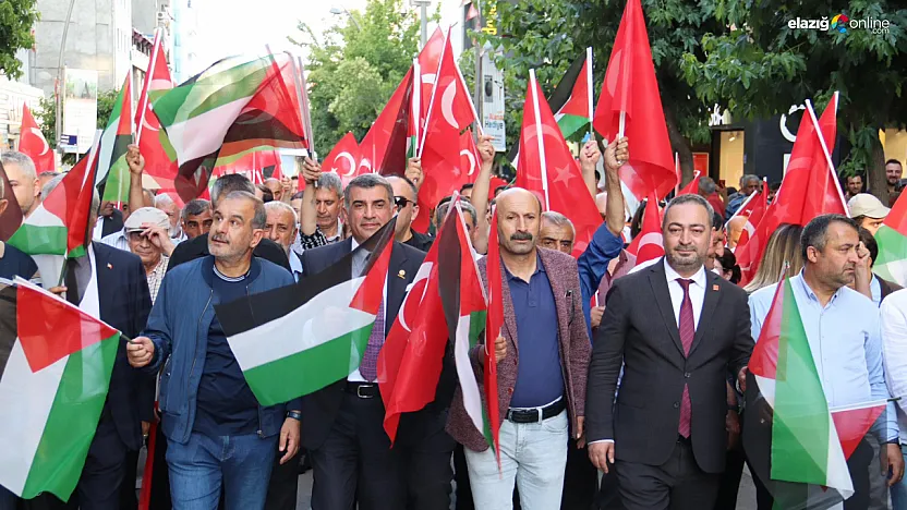 Gürsel Erol'un Filistin Yürüyüşüne İlgi Düşük Kaldı! Elazığ Samimi Bulmadı!