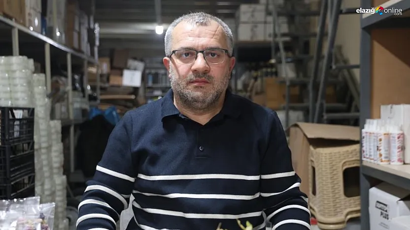 Elazığ ayazı kapıyı çaldı, vatandaş şifayı Kapalı Çarşı'da aradı!