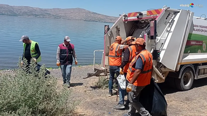 Vali Hatipoğlu Duyarsız Kalmadı: Hazar Gölü'nde Çevre Seferberliği Başladı!