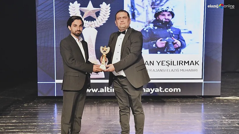 İşte Elazığ Haber Camiasından Altın Başarı Ödülleriyle Gururlandıran İsimler!