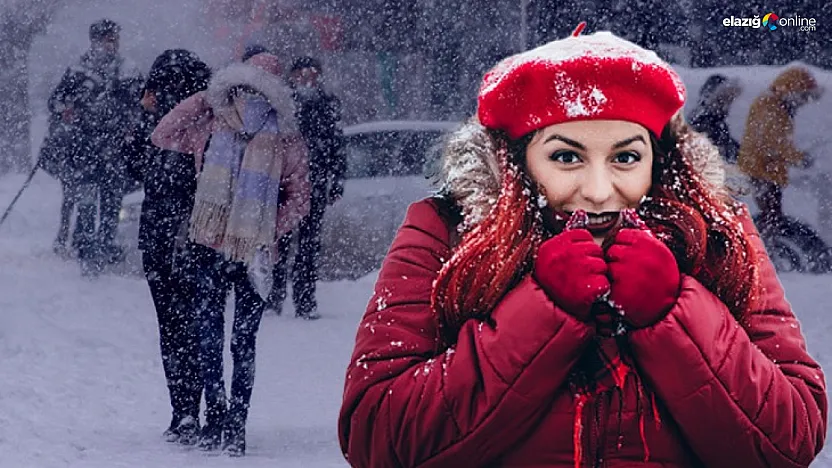 Meteoroloji'den Elazığ'a turuncu uyarı: Kar kalınlığı 20 santimetreyi bulacak!