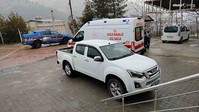 Keban'da av günü kanlı bitti: Arkadaşının silahından çıkan saçmalarla yaralandı