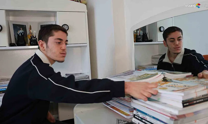 Elazığlı Ahmet Emre'nin 'biyonik' hayali: Uzuvlarını kaybetti ama azmini asla!