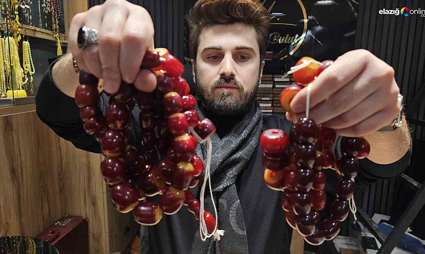 Tespih dünyasının gözü Elazığ'da! 6 kilodan sadece 2 kilo kalacak