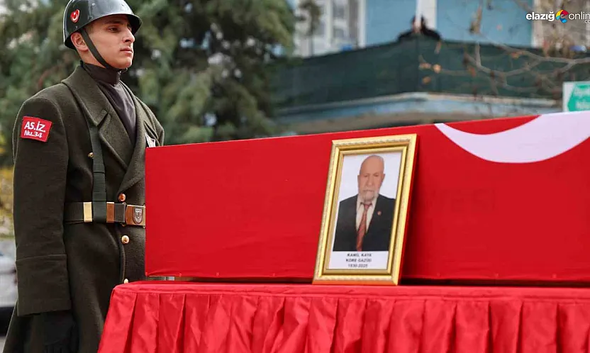95 Yaşındaki Kore Gazisi Kamil Kaya Elazığ'da Dualarla Defnedildi!