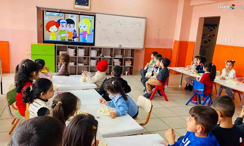 Arıcak'ta okul öncesi eğitime sosyal dokunuş