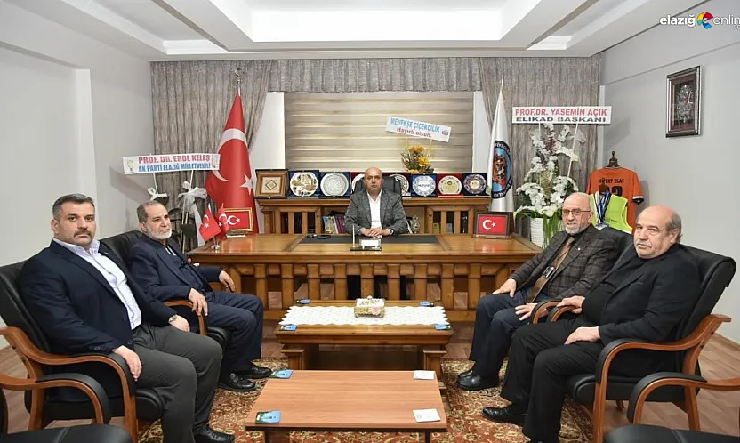 Dumandağ'dan oda başkanlarına ziyaret: Elazığ ekonomisinde ortak akıl vurgusu