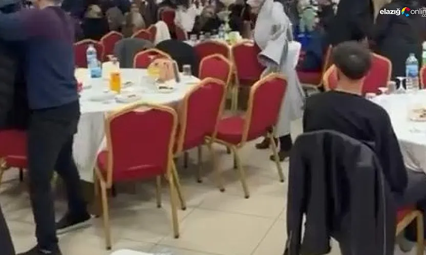 'Deprem oluyor!' diye bağırıp kaçtılar: Baskil'de düğün evinde panik